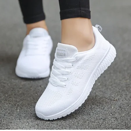  Women's Sneakers Fashion  Platform Breathable Shoe