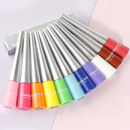 Colorful Liquid Eyeliner  Waterproof Long Lasting Diamond Matte Eyeliner Gel Women Makeup Cosmetics