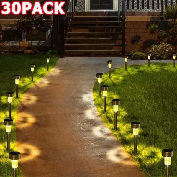 Solar Powered Garden Lights