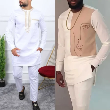 Designer Dashiki Outfit For Men