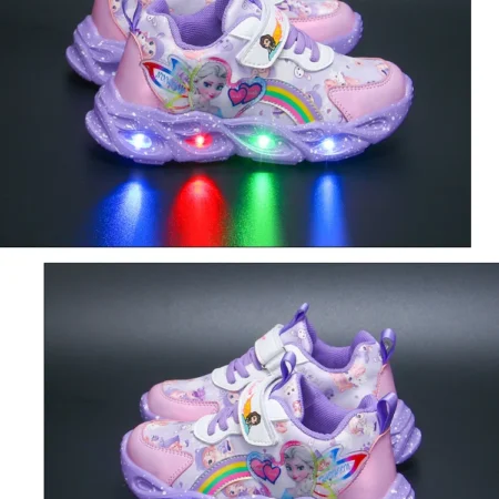 Girl's LED Light-up Shoes