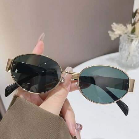 Designer Metal Frame Sunglasses