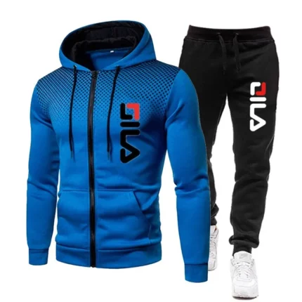 Men's Slim Tracksuit 2 Piece Set