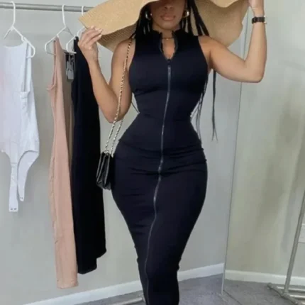 Sexy Sleeveless Night Dress