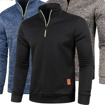 Men's Half Zip Sweatshirt