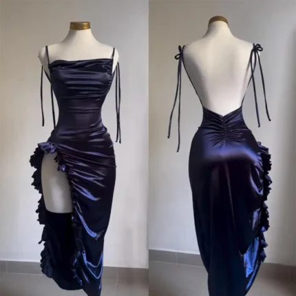 Y2K Halter Dress