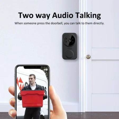 Wireless Video  Doorbell With APP-Smart Wi-Fi Indoor/Outdoor Security Camera