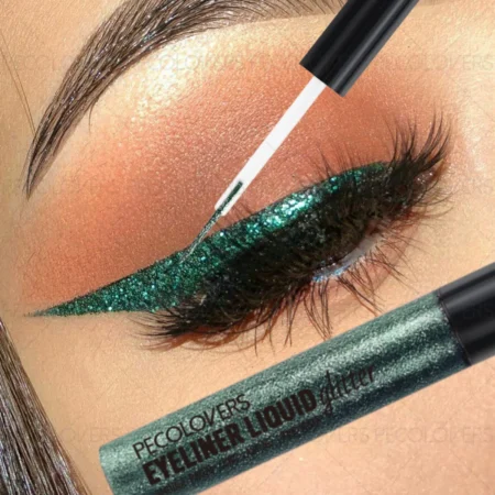 1PC Long-Lasting Glitter Eyeliner Eyeshadow – Pearly Thin Tip Waterproof Makeup Pen